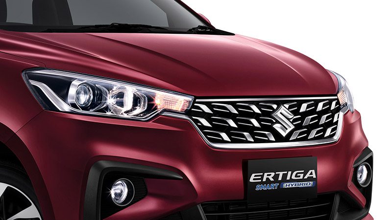 Suzuki Ertiga Hybrid 2023 ใหม่ ปรับโฉมเพิ่มเทคโนโลยีรถไฮบริด ราคาเริ่ม 783,000 บาท