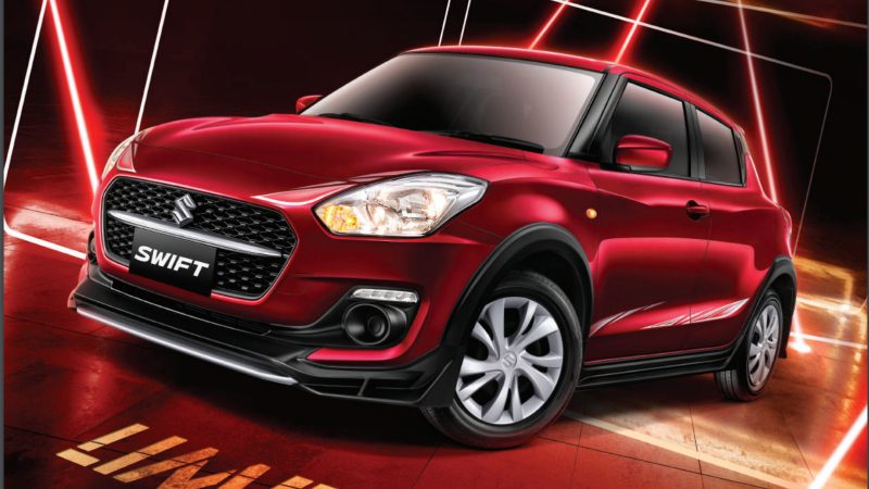 Suzuki Swift GL Plus ใหม่ ราคา 572,000 บาท มาพร้อมชุดแต่งรอบคัน