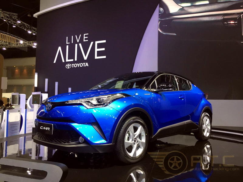 TOYOTA CHR 2018 พร้อม REVO ROCCO 2018 เปิดตัวใน MOTOR EXPO 2017