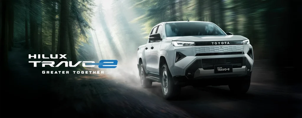 TOYOTA TRAVO e ราคา 1,491,000 บาท BEV ผ่อนเริ่ม 15,900 บาท