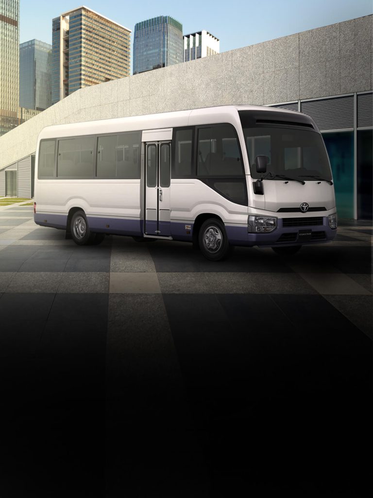 Toyota Coaster 2025 มินิบัสเอนกประสงค์พร้อมใช้งานทุกองค์กร