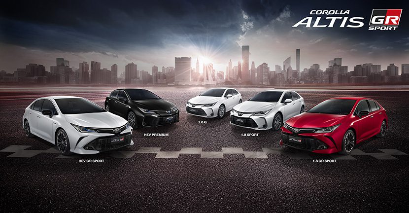 Toyota Corolla Altis GR Sport 2022 ปรับโฉม ขับขี่สปอร์ตขึ้น