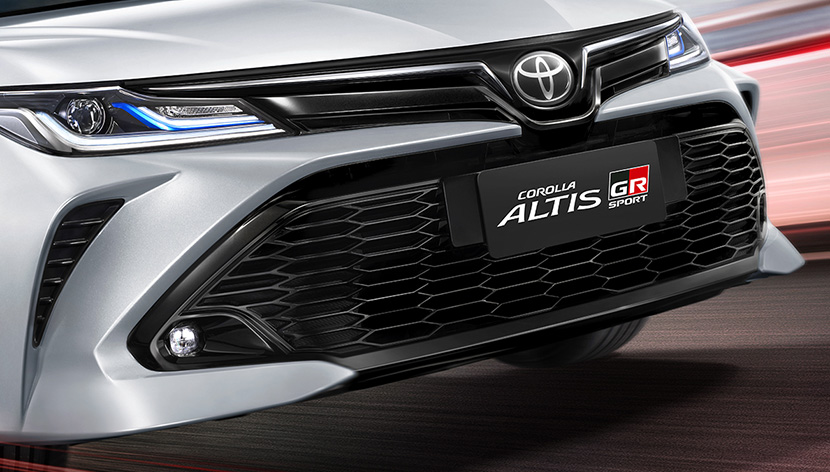 Toyota Corolla Altis GR Sport 2022 ปรับโฉม ขับขี่สปอร์ตขึ้น