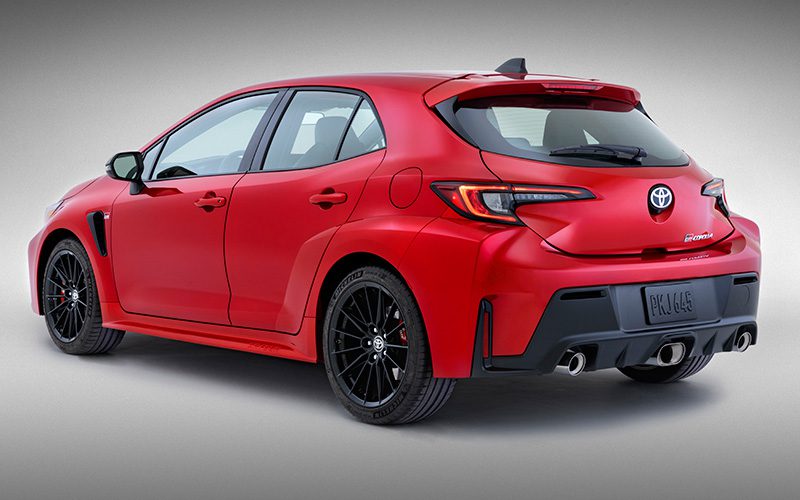 Toyota GR Corolla 2022 แรงสู้ตาย เครื่อง 3 สูบ 304 แรงม้า