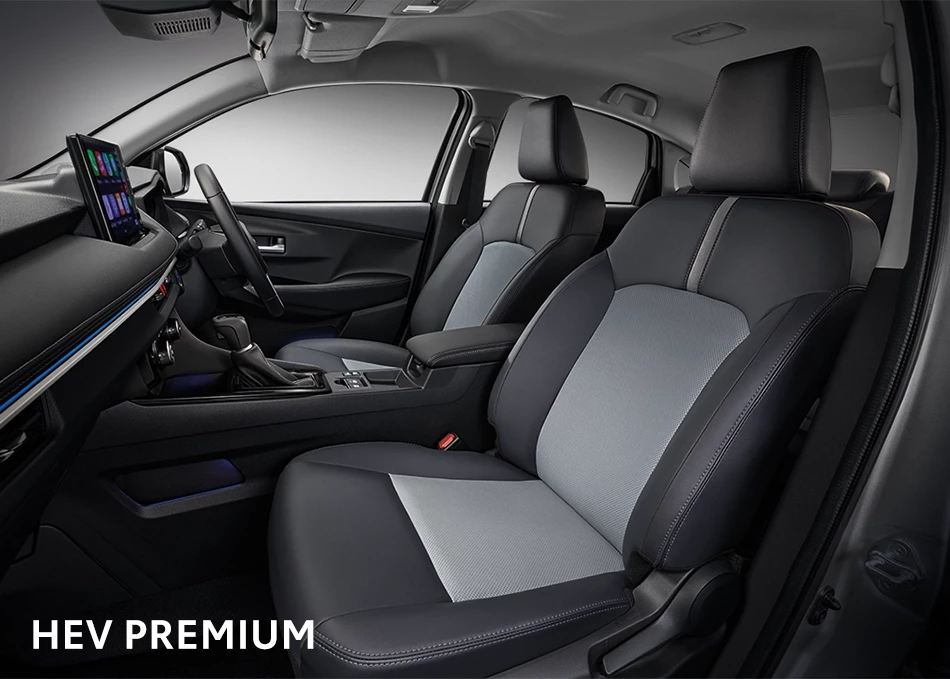 Toyota New Yaris Ativ HEV ซีดานไฮบริดรุ่นใหม่สำหรับคนเมือง