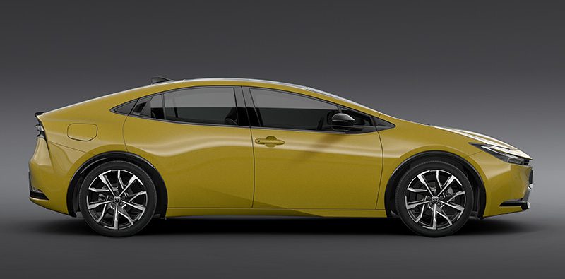 Toyota Prius 2023 โฉมใหม่ ดีไซน์เฉียบตั้งแต่หัวจรดท้าย