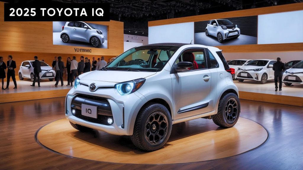Toyota iQ 2025 รุ่นใหม่ ดีไซน์ทันสมัย พกความจิ๋วทุกมุมเมือง