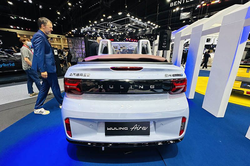 Wuling Air EV Convertible พร้อมขายไทยถ้ากระแสตอบรับดี