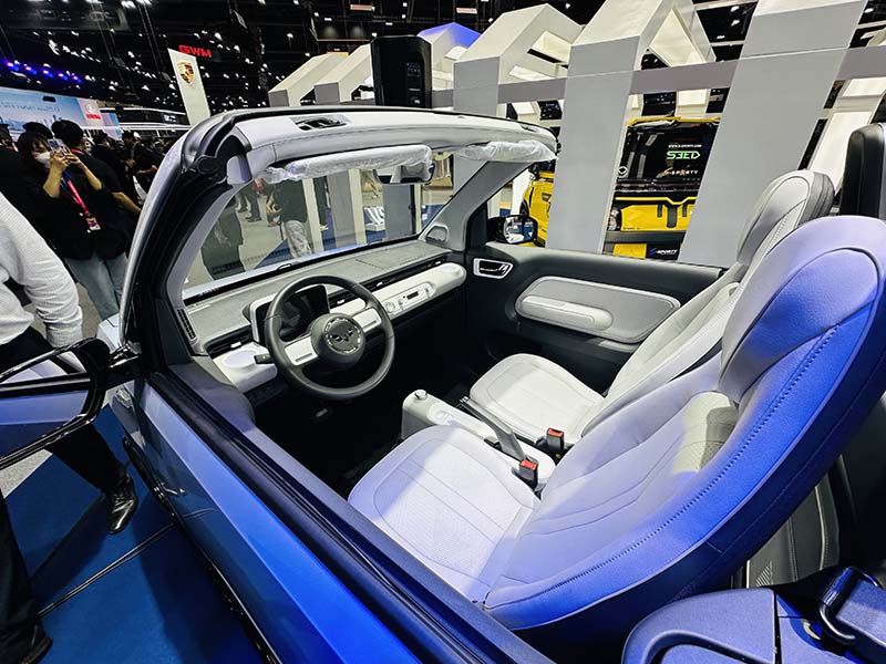 Wuling Air EV Convertible พร้อมขายไทยถ้ากระแสตอบรับดี