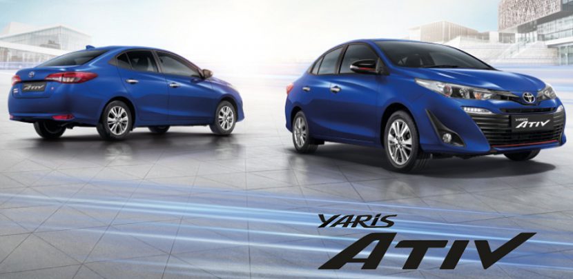 TOYOTA YARIS ATIV 2017   2018 ราคาและโปรโมชั่นผ่อนเริ่มต้น 4,000 บาท