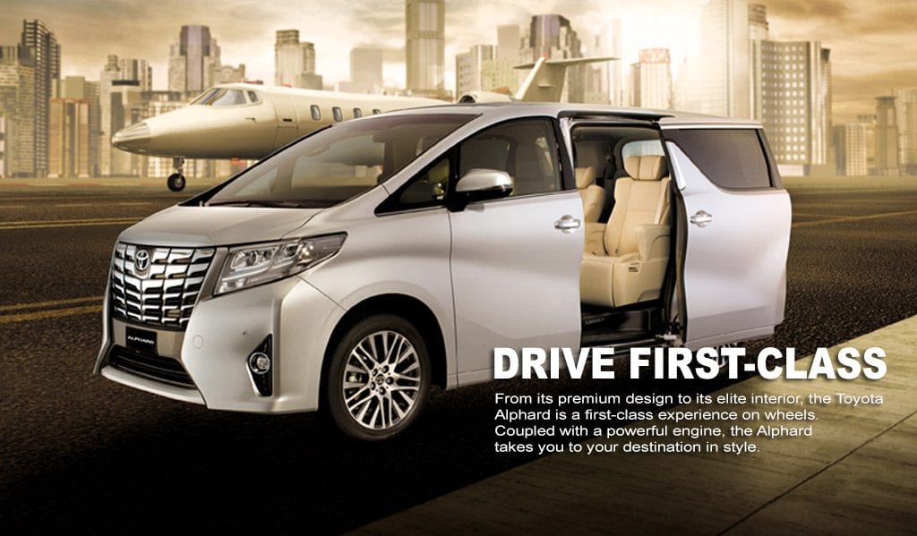 [ตารางผ่อน] TOYOTA ALPHARD ความหรูเริ่มต้น 35,xxx บาท