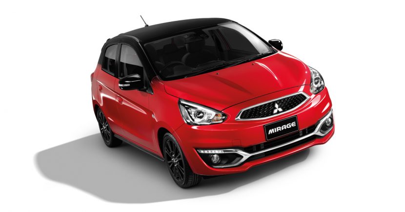 MITSUBISHI MIRAGE 2018 ราคา โปรโมชั่น และสเปค