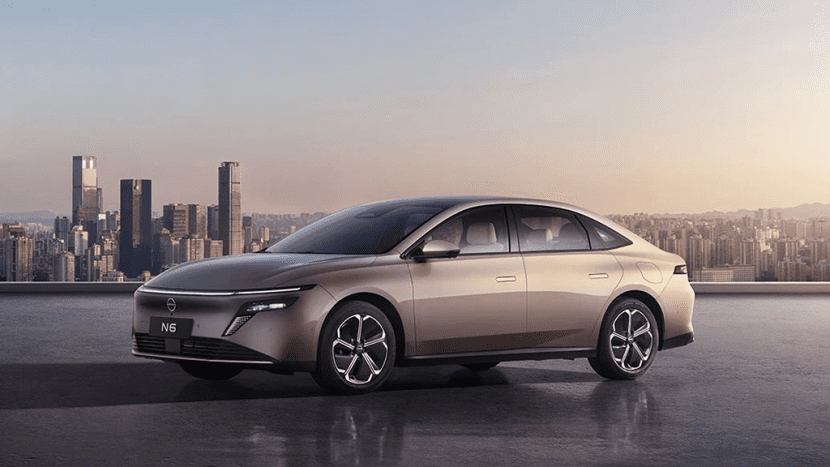 Nissan N6 ซีดาน PHEV ดีไซน์ล้ำสมัย ขับไกล ประหยัดพลังงาน