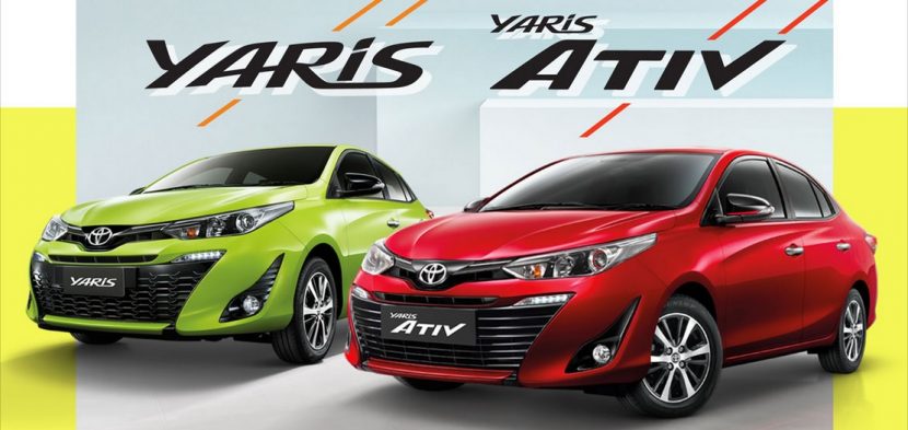 TOYOTA YARIS ATIV 2019 โตโยต้า ยาริส เอทีฟ ผ่อนเริ่มต้น 4,800 บาท