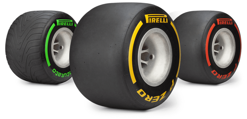 PIRELLI ยาง F1 กับคุณสมบัติและความแตกต่างในการใช้งาน