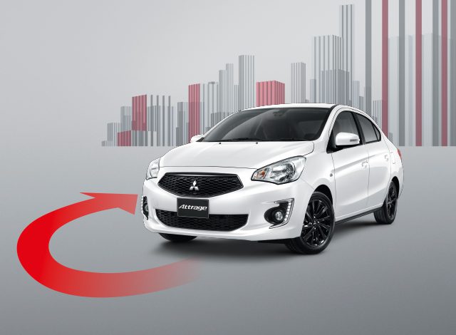 มิตซูบิชิ แอททราจ 2019   Mitsubishi Attrage 2019 ราคาเริ่ม 483,000 บาท