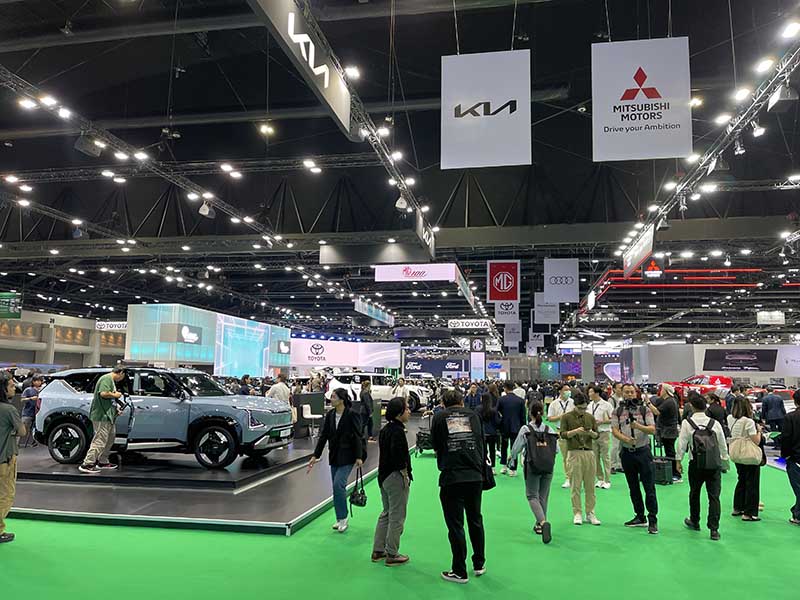 ยอดจองรถ Motor Show 2024 ครึ่งทาง Toyota นำโด่ง