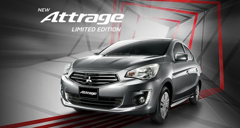 มิตซูบิชิ แอททราจ 2019 ราคา 526,000 บาท   MITSUBISHI ATTRAGE LIMITED EDITION 2019